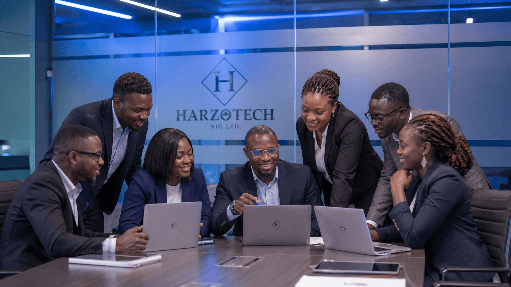 Harzotech team at work